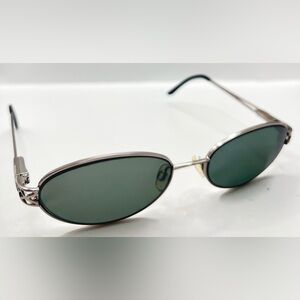 Zyloware Silver Oval Sunglasses Frames Only